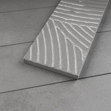 TULE-PLS LE LEGHE - Platino Gray Grey Subway Tile 3 in. x 12 in Porcelain wall and Floor Tile