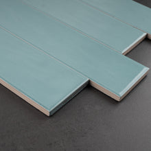 ZAR-ACQ-SW312 ZARATI Aqua Blue 3x12 Subway Tile Ceramic Wall Tile