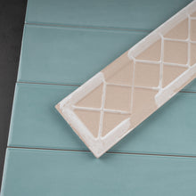 ZAR-ACQ-SW312 ZARATI Aqua Blue 3x12 Subway Tile Ceramic Wall Tile