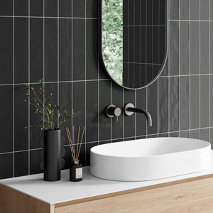 ZAR-BLA-SW312 ZARATI Black 3x12 Subway Tile Ceramic Wall Tile