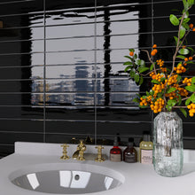 ZAR-BLA-SW312 ZARATI Black 3x12 Subway Tile Ceramic Wall Tile