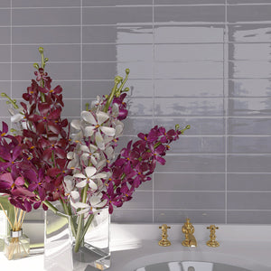 ZAR-GRA-SW312 ZARATI Gray 3x12 Subway Tile Ceramic Wall Tile