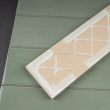 ZAR-GRE-SW312 ZARATI Olive Green 3x12 Subway Tile Ceramic Wall Tile