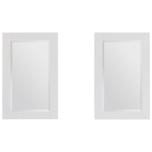 1901-60D-01QZ Matt White 60" Bathroom Vanity Cabinet and double Side 2 Sinks Combo Solid Wood Cabinet+Quartz top w/Sink set