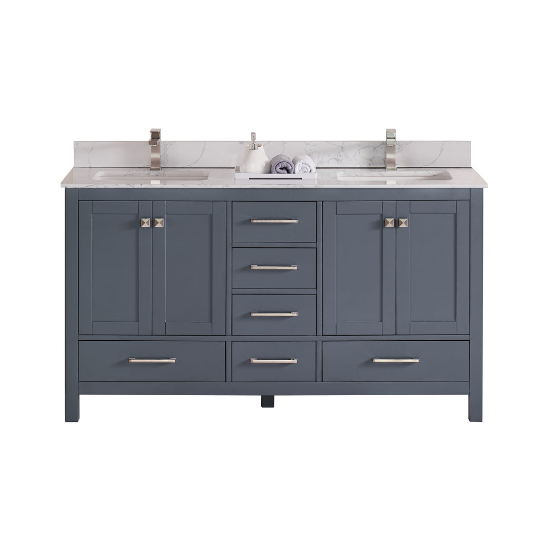 1901-60D-02QZ Dark Grey 60