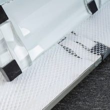TBAMG-02 White and Black 3D Over Size Glass Mosaic Tile