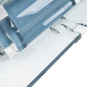 TBAMG-03 Blue 3D Over Size Glass Mosaic Tile