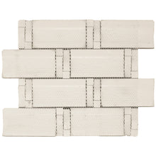 TBAMG-04 Beige Arched Over Size Glass Mosaic Tile