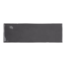 BO-GR-SW38- BORGO 2.6x7.9 Dark Gray Polished Porcelain Subway Tile Wall Floor Tile