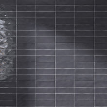 BO-GR-SW38- BORGO 2.6x7.9 Dark Gray Polished Porcelain Subway Tile Wall Floor Tile