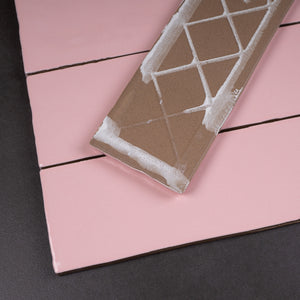 BO-PI-SW38- BORGO 2.6x7.9 Pink Polished Porcelain Subway Tile
