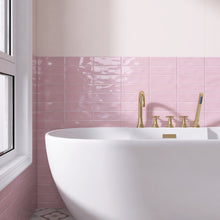 BO-PI-SW38- BORGO 2.6x7.9 Pink Polished Porcelain Subway Tile