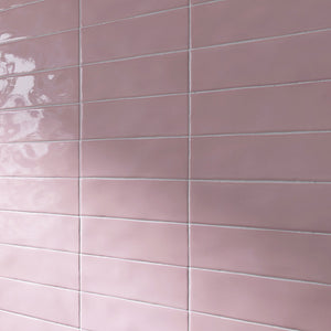 BO-PI-SW38- BORGO 2.6x7.9 Pink Polished Porcelain Subway Tile