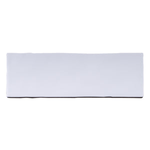 BO-WH-SW38M- BORGO 2.6x7.9 White Matte Finish Porcelain Subway Tile Wall and Floor Tile