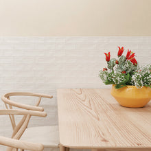 BO-WH-SW38M- BORGO 2.6x7.9 White Matte Finish Porcelain Subway Tile Wall and Floor Tile