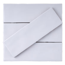 BO-WH-SW38- BORGO 2.6x7.9 White Polished Porcelain Subway Tile Wall and Floor Tile