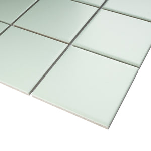 TPMG-10 4x4 Powder Green Porcelain Mosaic Tile (Matt)