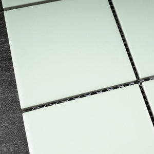 TPMG-10 4x4 Powder Green Porcelain Mosaic Tile (Matt)