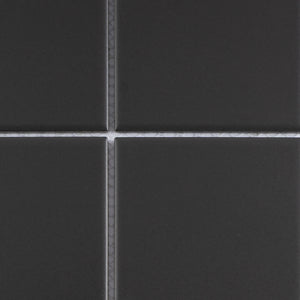 TPMG-13 4x4 Square Dark Grey Porcelain Mosaic Tile (Matt)