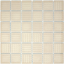 TPMG-21 Creamy Blue 2x2 Square Porcelain Mosaic Tile Pool Tile