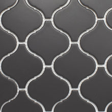 TPMG-06 3" Black Lantern Porcelain Mosaic Tile (matt)