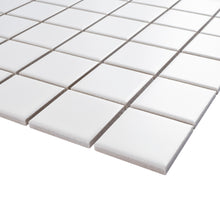 TPMG-08 2x2 White Porcelain Mosaic Tile (Matt)