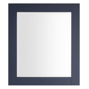 1912-30-04  30" Marine Blue Bathroom Vanity Cabinet Set Marble Top and Sink