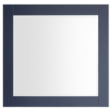 1912-36-04  36" Marine Blue Bathroom Vanity Cabinet Set Marble Top and Sink