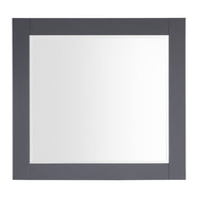 1915-36-02  36" Charcoal Grey Bathroom Vanity Cabinet Set Marble Top and Sink