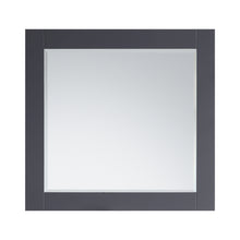 1917-36-02  36" Charcoal Grey Bathroom Vanity Cabinet Set Marble Top and Sink