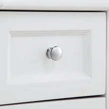 1917-42-01  42" Matt White Bathroom Vanity Cabinet Set Marble Top and Sink
