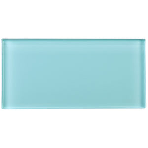 TCSAG-10 3x6 Blue glass subway tile -Kitchen and Bath Backsplash Wall Tile