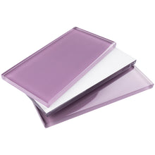 TCSAG-13 3x6 Purple Glass Subway Tile -Kitchen and Bath Backsplash Wall Tile