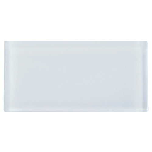 TCSAG-03 3x6 white glass subway tile -Kitchen and Bath Backsplash Wall Tile