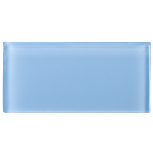 TCSAG-07 3x6 Baby blue glass subway tile -Kitchen and Bath Backsplash Wall Tile