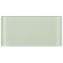 TCSAG-09 3x6 Soft Mint glass subway tile -Kitchen and Bath Backsplash Wall Tile