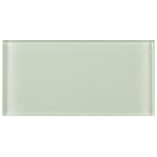 TCSAG-09 3x6 Soft Mint glass subway tile -Kitchen and Bath Backsplash Wall Tile