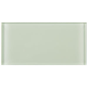 TCSAG-09 3x6 Soft Mint glass subway tile -Kitchen and Bath Backsplash Wall Tile