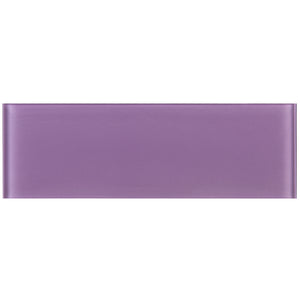 TCSBG-13 4x12 Purple Glass Subway Tile