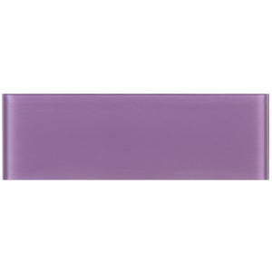 TCSBG-13 4x12 Purple Glass Subway Tile