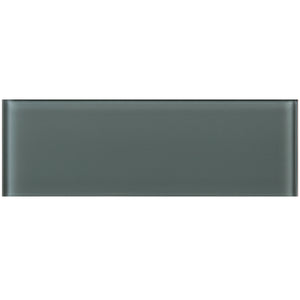 TCSBG-01 4x12 Grey Glass Subway Tile
