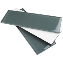 TCSBG-01 4x12 Grey Glass Subway Tile