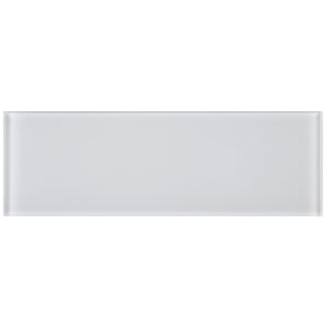 TCSBG-03 4x12 White Glass Subway Tile