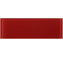 TCSBG-08 4x12 Red Glass Subway Tile