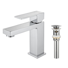 F6001-01 Luende Modern Single-Handle Bathroom Faucet (chrome)