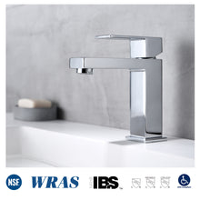 F6001-01 Luende Modern Single-Handle Bathroom Faucet (chrome)