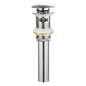 F6001-02 Luende Modern Single-Handle Bathroom Faucet (brushed nickel)