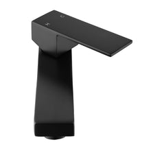 F6001-03 Luende Modern Single-Handle Bathroom Faucet (mat black)