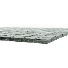 TGEMG-03 1x1 Square Silver Glass Mosaic Tile Sheet