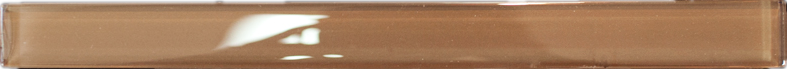 THCG-06 Chocolate Brown Glass pencil liner trim wall tile 1